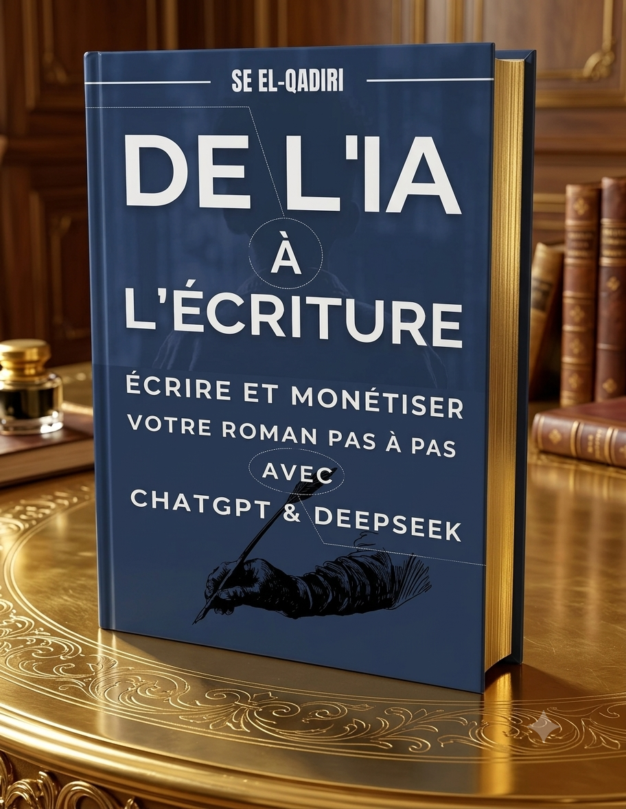 De l\'IA à l’Écriture Écrire et Monétiser Votre Roman Pas à Pas avec Chatgpt & DeepSeek